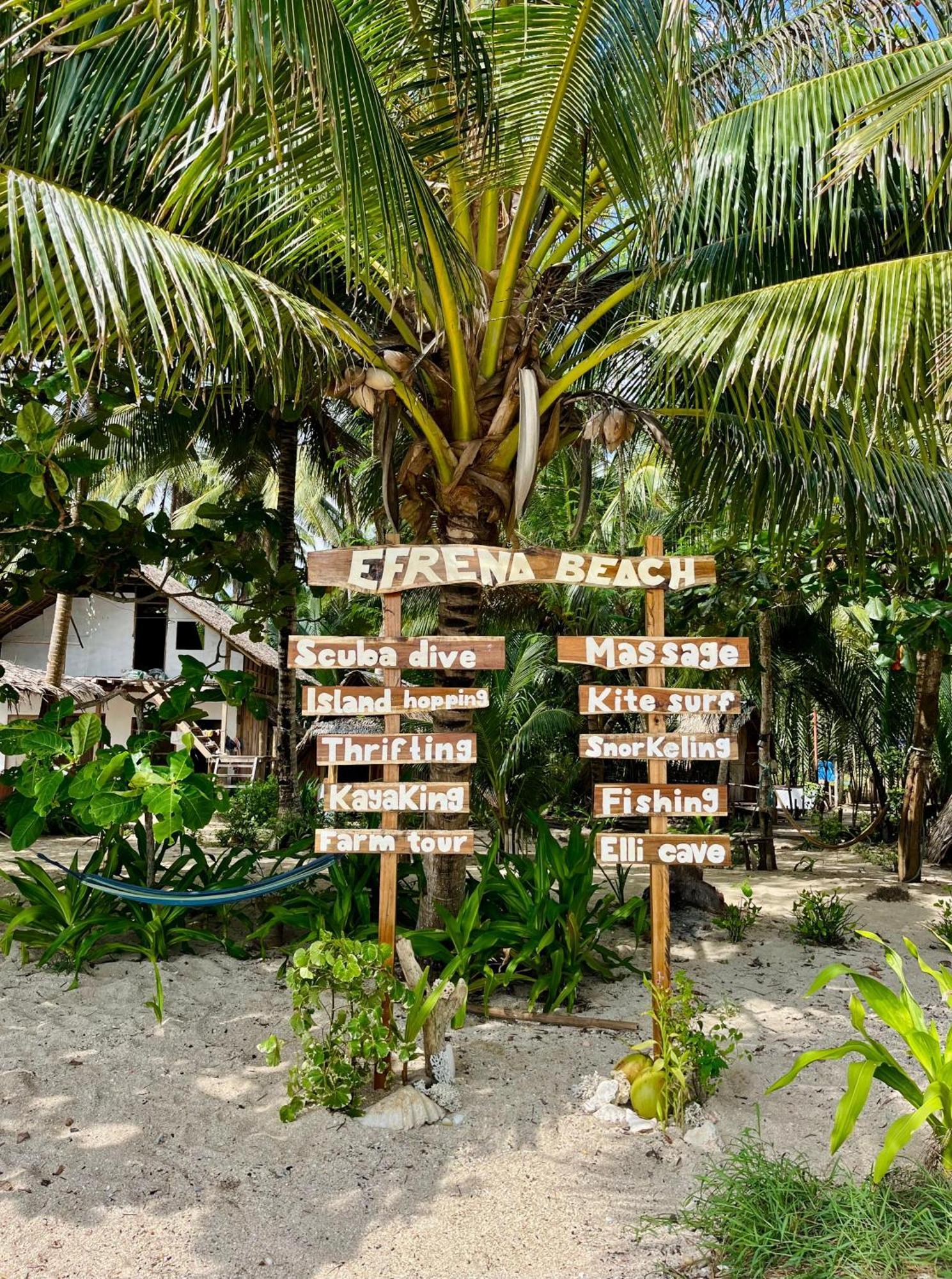 Efrena Agro Tourism Beach El Nido Exterior foto